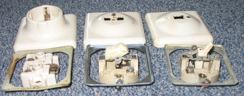 Betonwandunterputzschalter